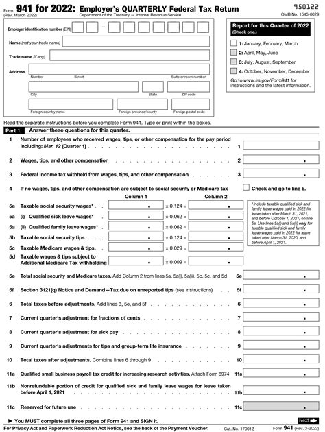 Adjusted Employer&x27;s Quarterly Federal Tax Return or Claim for Refund. . 941 form 2022 instructions